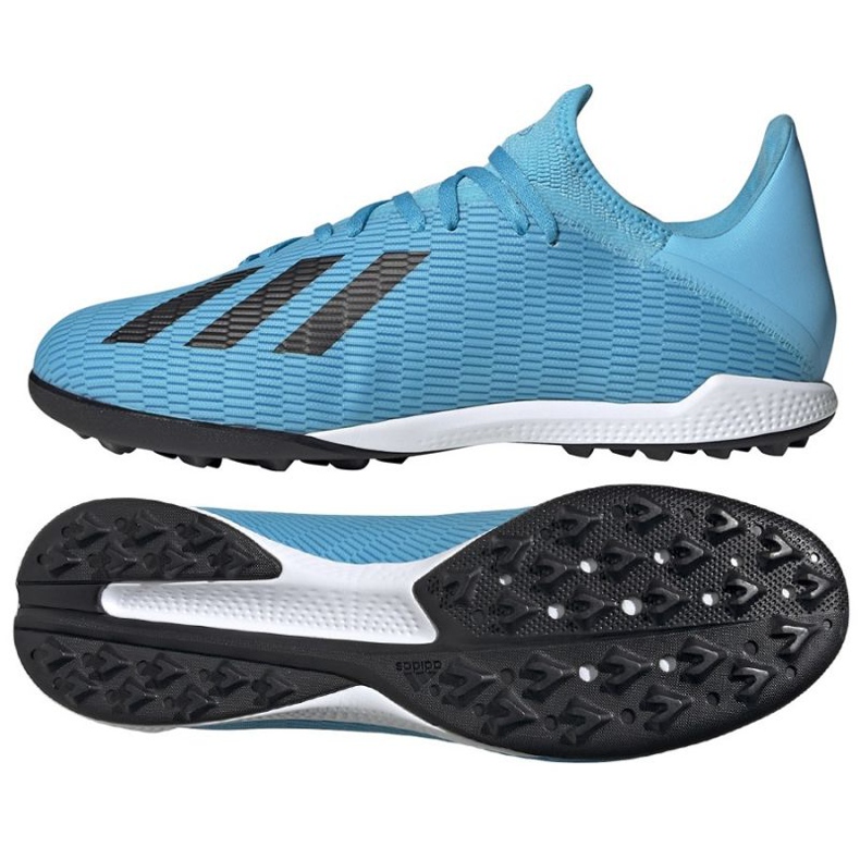 Ghete de fotbal Adidas X 19.3 Tf M F35375 albastru albastru