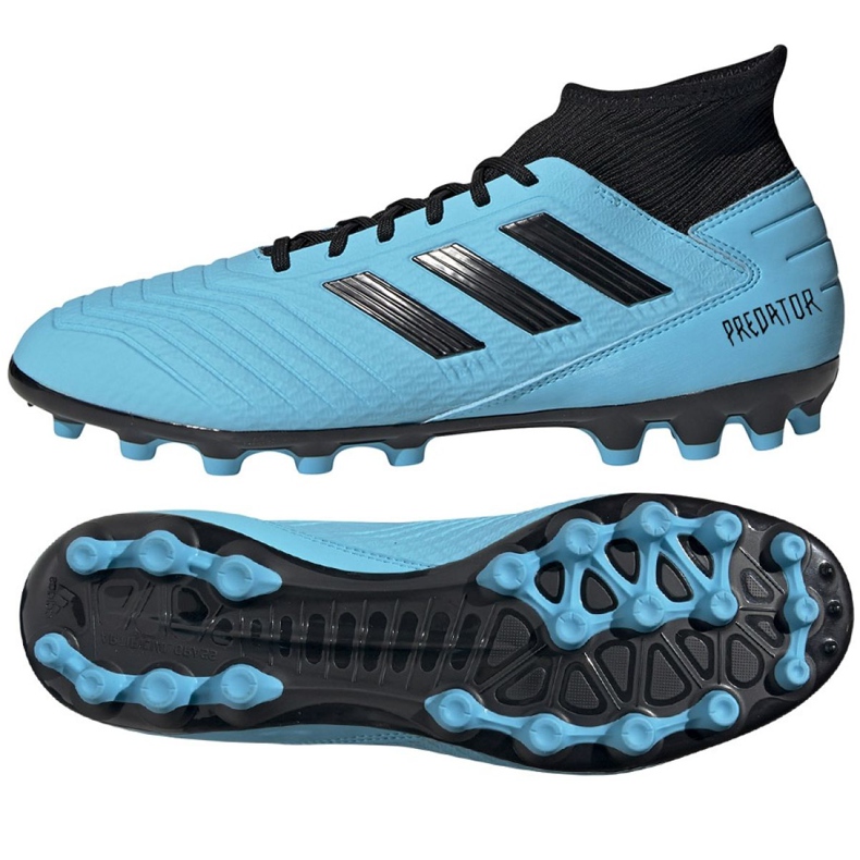 Ghete de fotbal Adidas Predator 19.3 Ag M F99990 albastru albastru