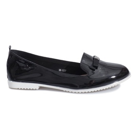 Mocasini lăcuți negri de la Miss Laura negru Mocasini lăcuți negri de la Miss Laura negru