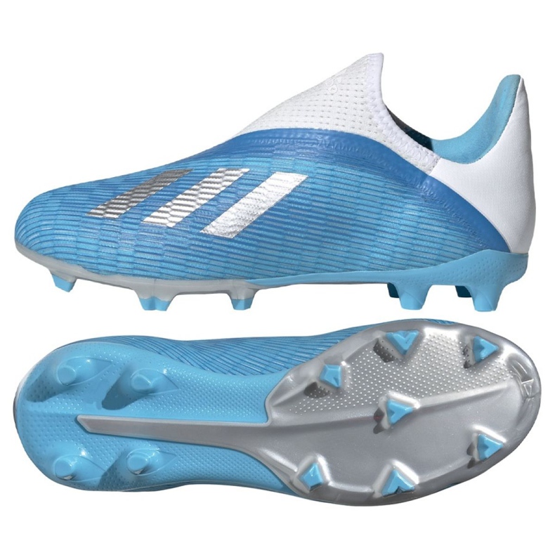 Ghete de fotbal Adidas X 19.3 Ll Fg Jr EF9114 albastru albastru
