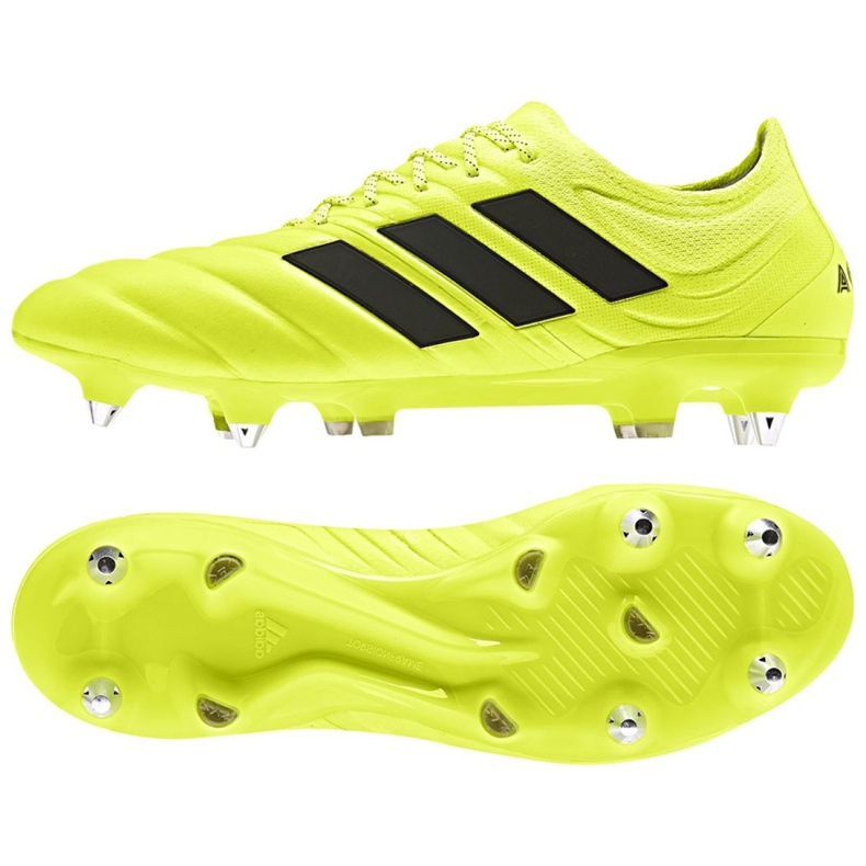 Ghete de fotbal Adidas Copa 19.1 Sg M G26643 galben galben