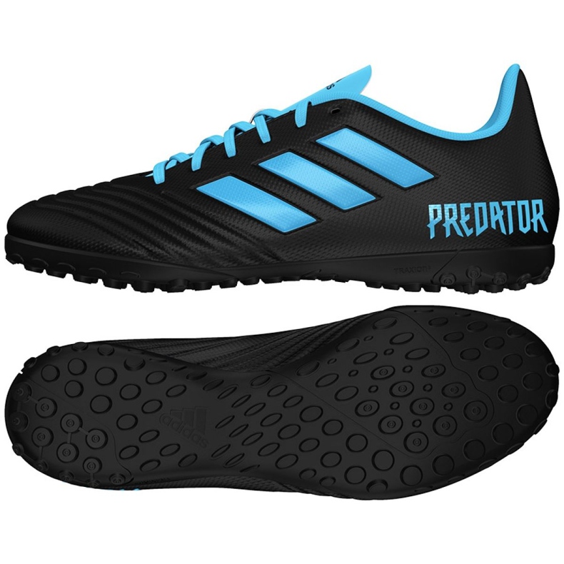 Ghete de fotbal Adidas Predator 19.4 Tf M F35636 negru negru