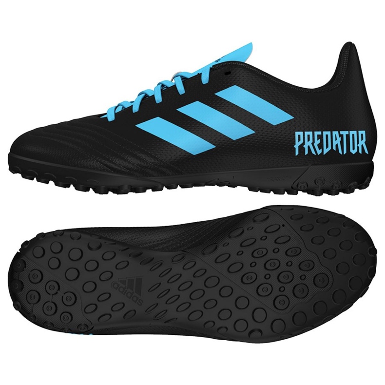 Ghete de fotbal Adidas Predator 19.4 Tf Jr G25826 multicolor negru
