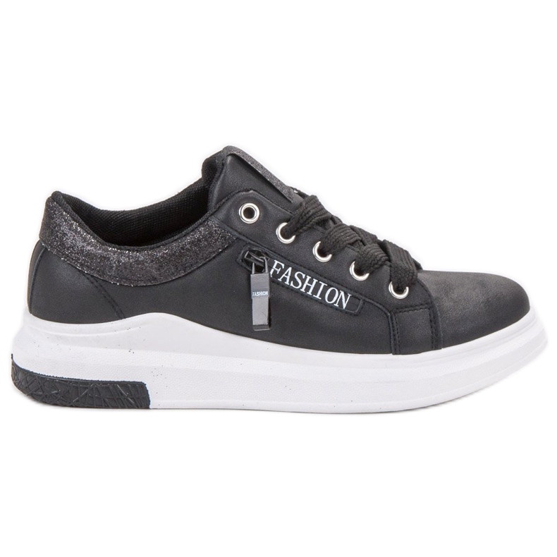 SHELOVET Pantofi sport de moda negru