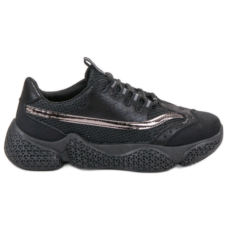 SHELOVET Pantofi sport la modă negru
