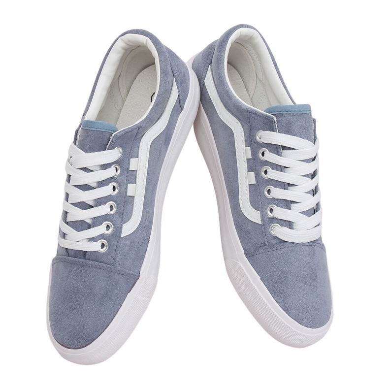 Adidași pentru femei albastru B70A ALBASTRU / ALB