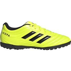 Pantofi de fotbal Adidas Copa 19.4 Tf M F35483 galben Pantofi de fotbal Adidas Copa 19.4 Tf M F35483 galben