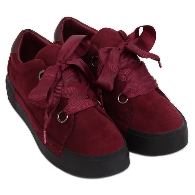 Adidași pentru femei Maroon 1018 Wine roșu