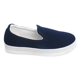 Adidași Slip On M011 Blue Navy albastru marin
