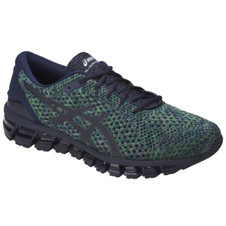 Pantofi de alergare Asics Gel-Quantum 360 Knit 2 M T840N-5884 albastru marin
