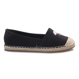 Espadrile Black Flaming negru Espadrile Black Flaming negru