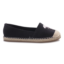 Espadrile Black Flaming negru