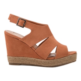 Best Shoes Sandale Espadrile Portocalii portocale Best Shoes Sandale Espadrile Portocalii portocale