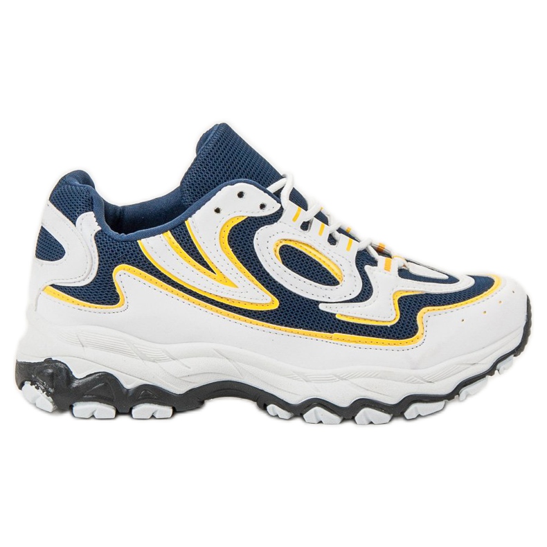 Kayla Pantofi sport pentru femei alb albastru