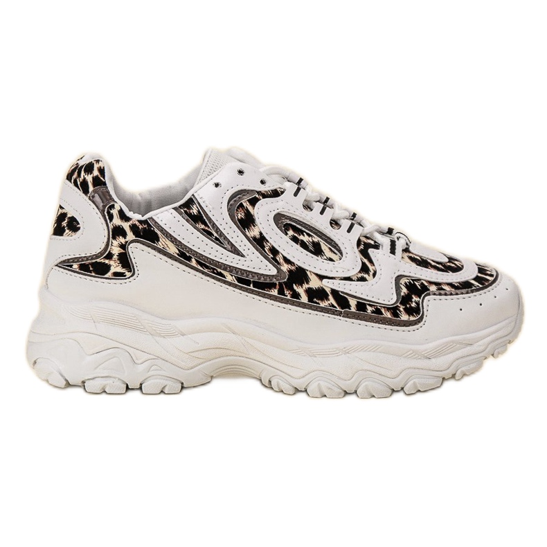 Kayla Pantofi sport pentru femei alb maro