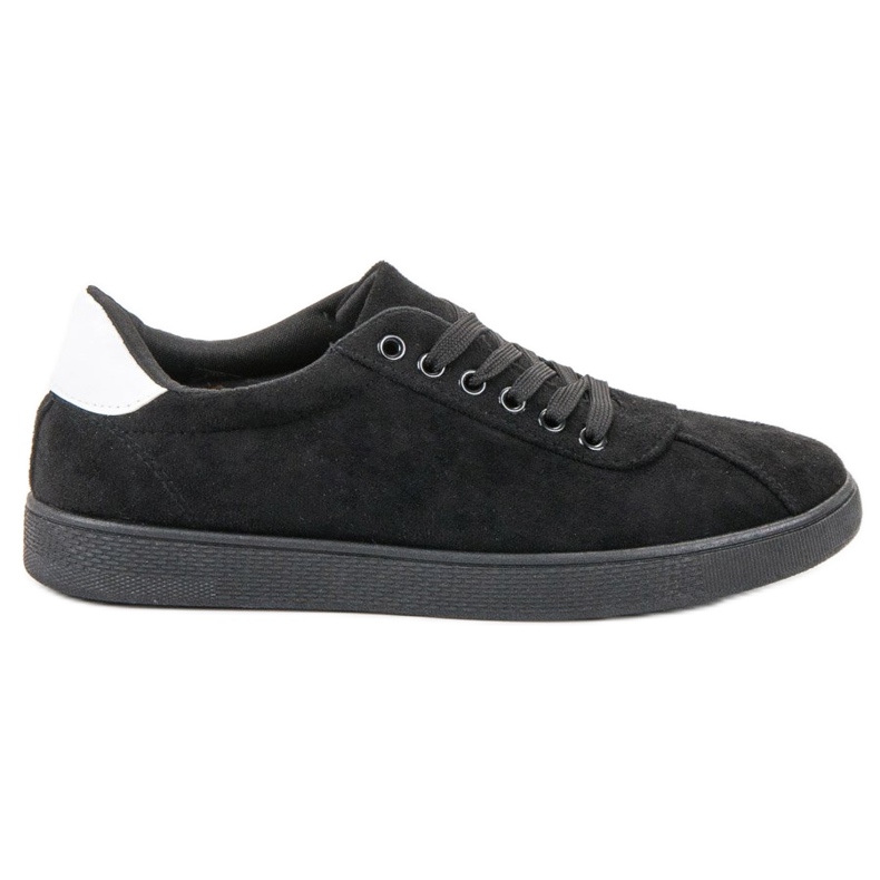 Ideal Shoes Încălțăminte neagră negru Ideal Shoes Încălțăminte neagră negru
