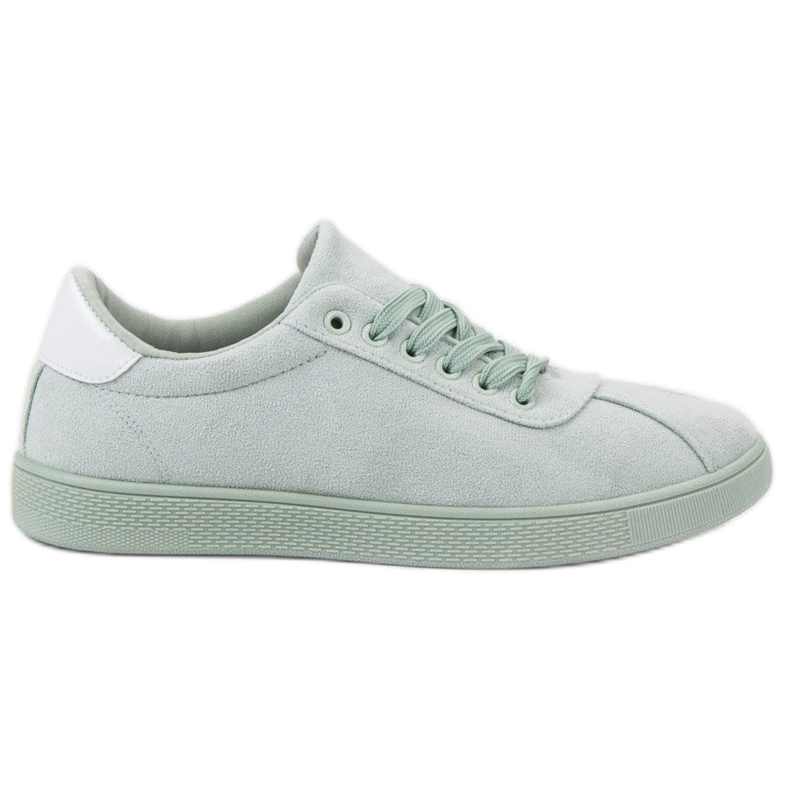 Ideal Shoes Pantofi cu șireturi de menta verde Ideal Shoes Pantofi cu șireturi de menta verde