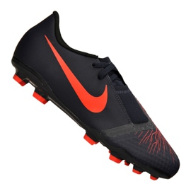Pantofi de fotbal Nike Jr Phantom Vnm Academy Fg Jr AO0362-440 negru negru