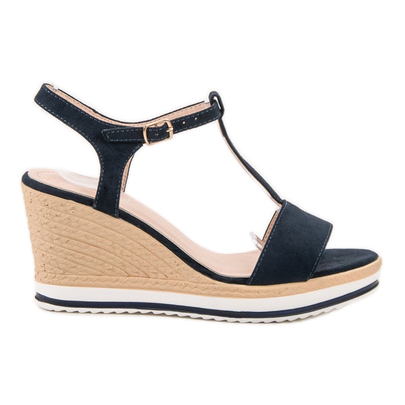 Anesia Paris Sandale bleumarin deschis albastru