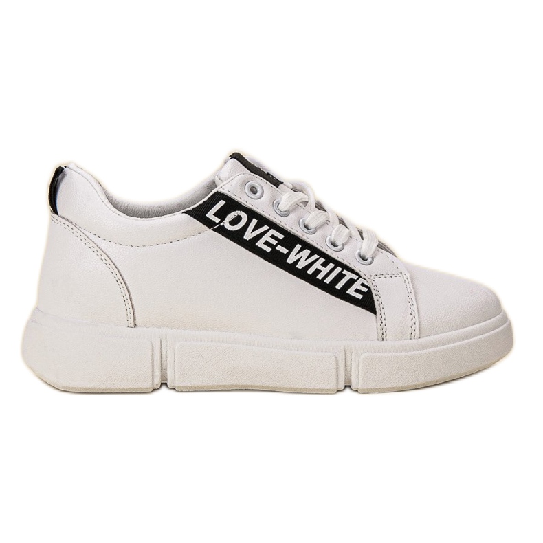 Jumex Încălțăminte sport confortabilă alb Jumex Încălțăminte sport confortabilă alb