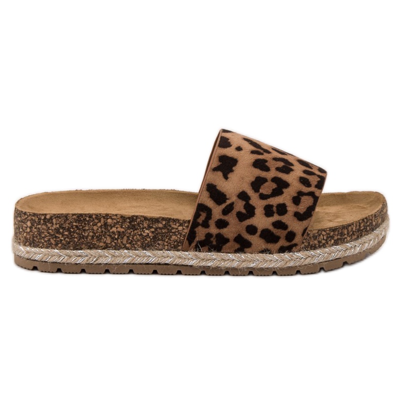 Bestelle Papuci clasici din piele de căprioară maro