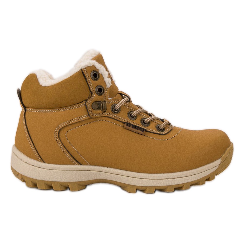 Ax Boxing Pantofi de trekking calzi galben Ax Boxing Pantofi de trekking calzi galben