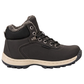 Ax Boxing Pantofi de trekking calzi gri Ax Boxing Pantofi de trekking calzi gri