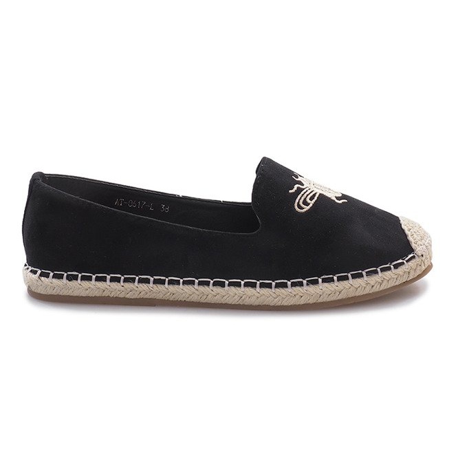 Espadrile Black Landberry negru