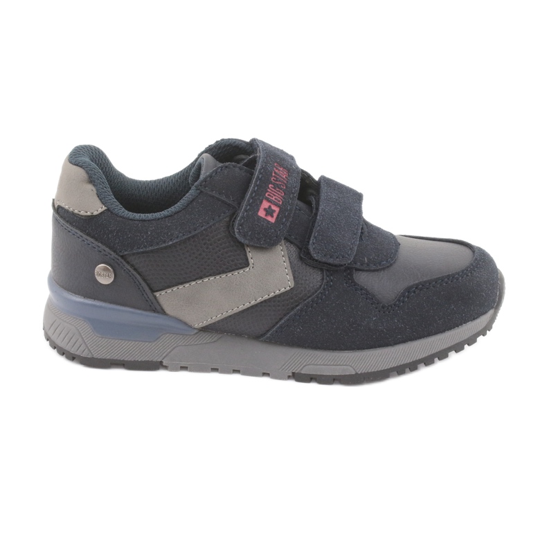 Pantofi sport pentru copii Velcro 374084 Navy Blue Big Star albastru