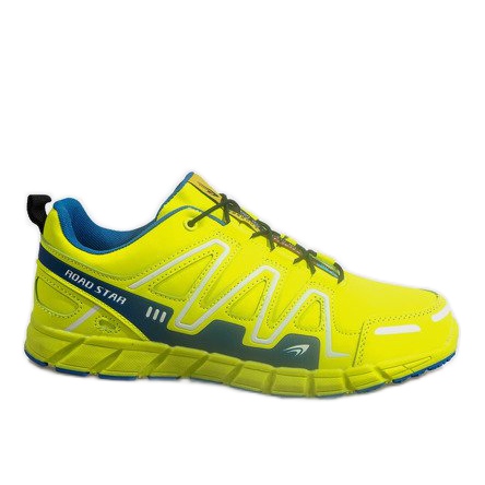 Adidași Sportowe Adidași RS82716-4M VERDE / ALBASTRU galben