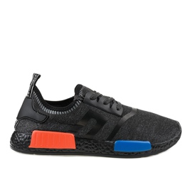 Pantofi sport negri MD01A-6 negru Pantofi sport negri MD01A-6 negru