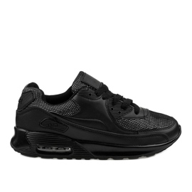 Adidași negri pentru pantofi sport B306A-61S negru Adidași negri pentru pantofi sport B306A-61S negru