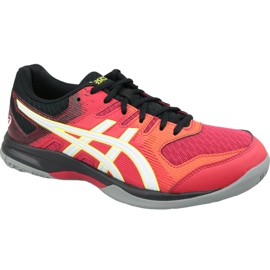 Pantofi de volei Asics Gel-Rocket 9 M 1071A030-600 roșu multicolor