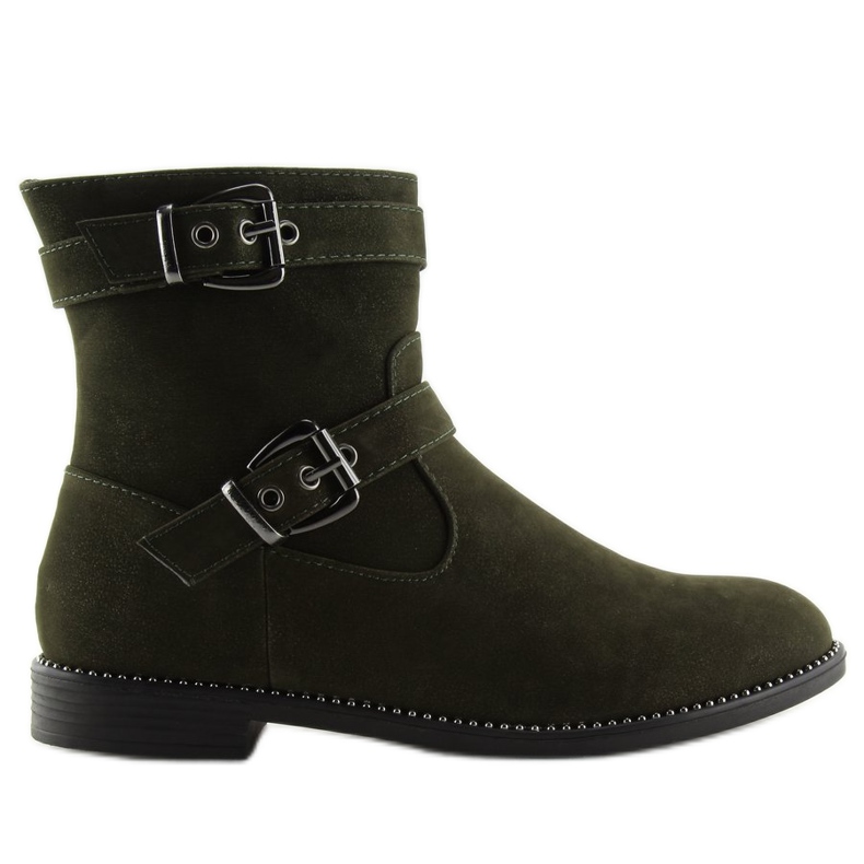 Cizme plate verzi MB188-266 Verde