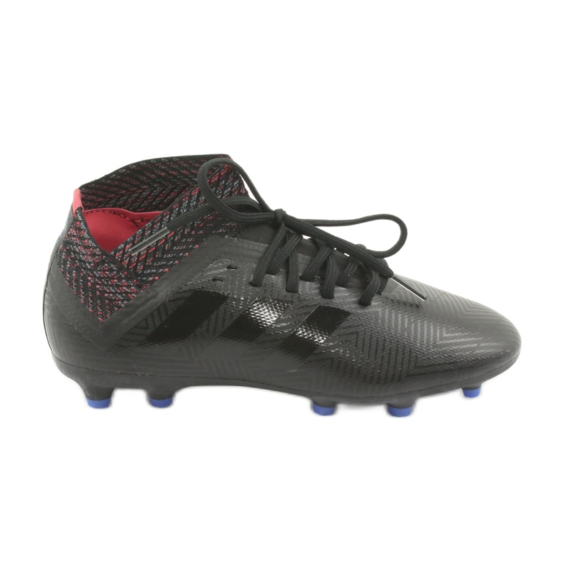 Ghete de fotbal Adidas Nemeziz 18.3 Fg Jr D98016 negru