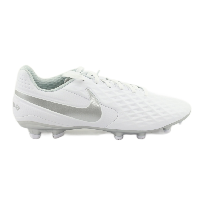 Pantofi de fotbal Nike Tiempo Legend 8 Academy FG / MG AT5292 100 alb