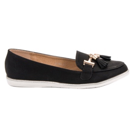 Juliet Mocasini casual negru