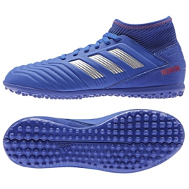 Pantofi Adidas Predator 19.3 Tf Jr CM8546 albastru