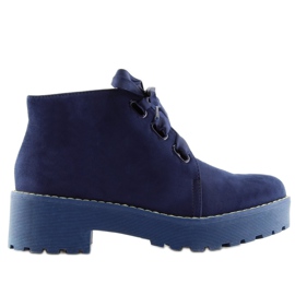 Cizme bleumarin pentru femei LL219 Albastru albastru marin