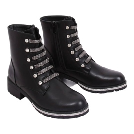 Ghete militare negre CH1818-1 Negre negru Ghete militare negre CH1818-1 Negre negru