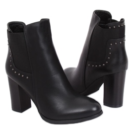 Tocuri înalte clasice negre 88097 Negru