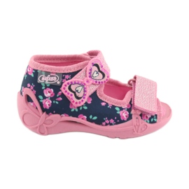 Pantofi pentru copii Befado galbeni 242P094 albastru marin roz Pantofi pentru copii Befado galbeni 242P094 albastru marin roz