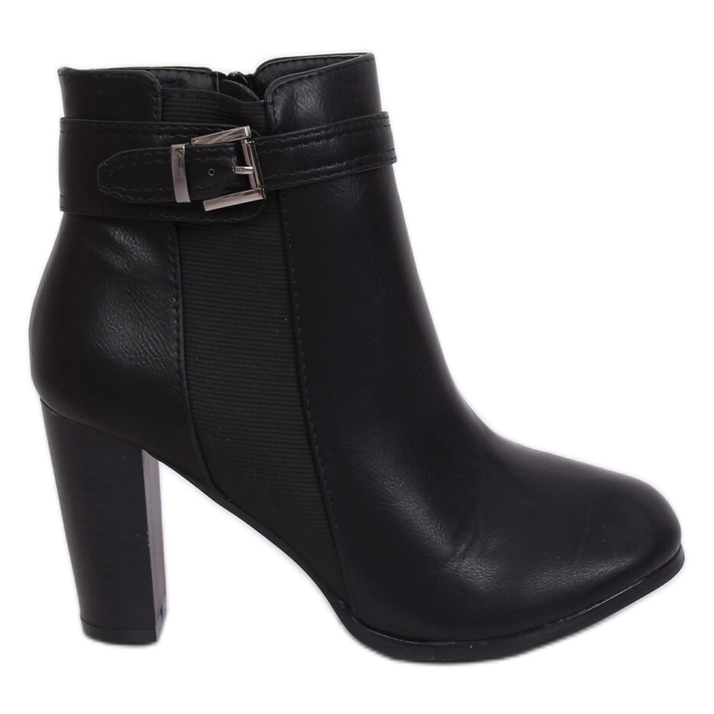 F815-2 Cizme negre cu toc înalt negru F815-2 Cizme negre cu toc înalt negru