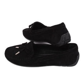 Mocasini dama negri R812 Negru