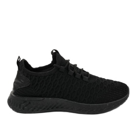 Pantofi sport negri BF102 negru Pantofi sport negri BF102 negru