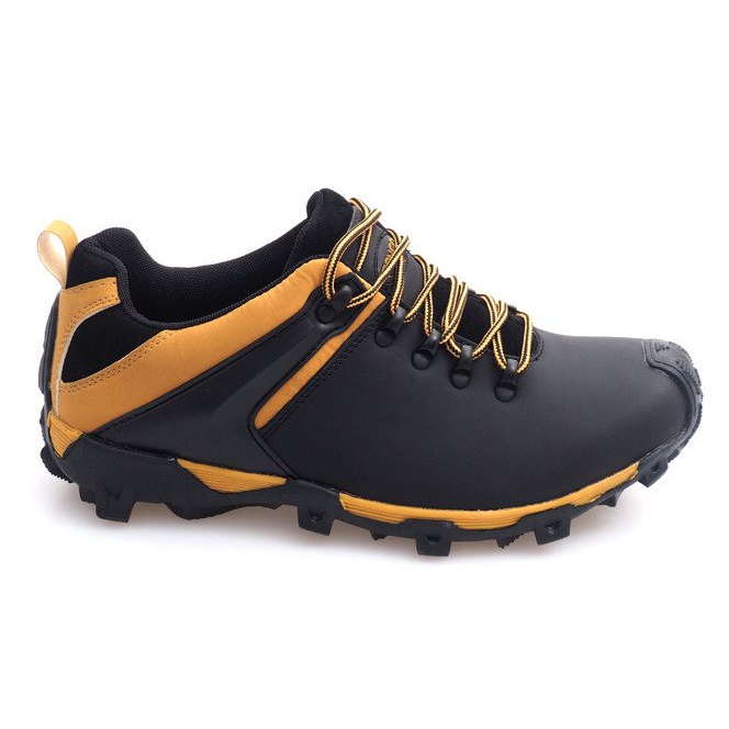 Cizme de Trekking Piele Nat HLD911 Negru