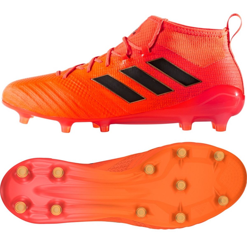 Pantofi Adidas Ace 17.1 Fg M S77036 portocaliu portocale portocale