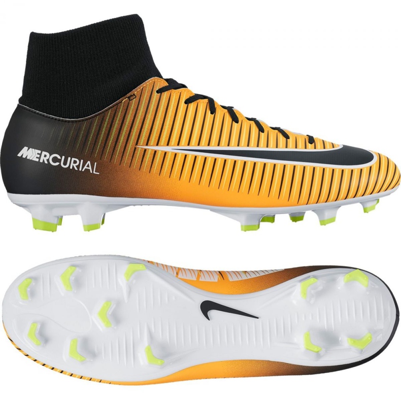 Pantofi Nike Mercurial Victory Vi Df Fg M 903 609 801 portocale galben