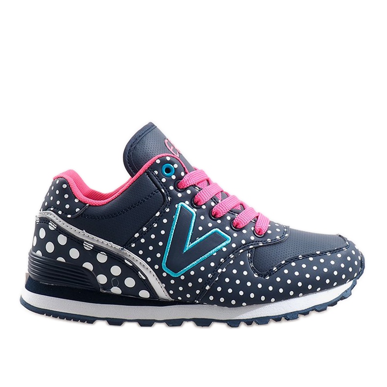 Încălțăminte sport bleumarin B1573-3 albastru marin gri