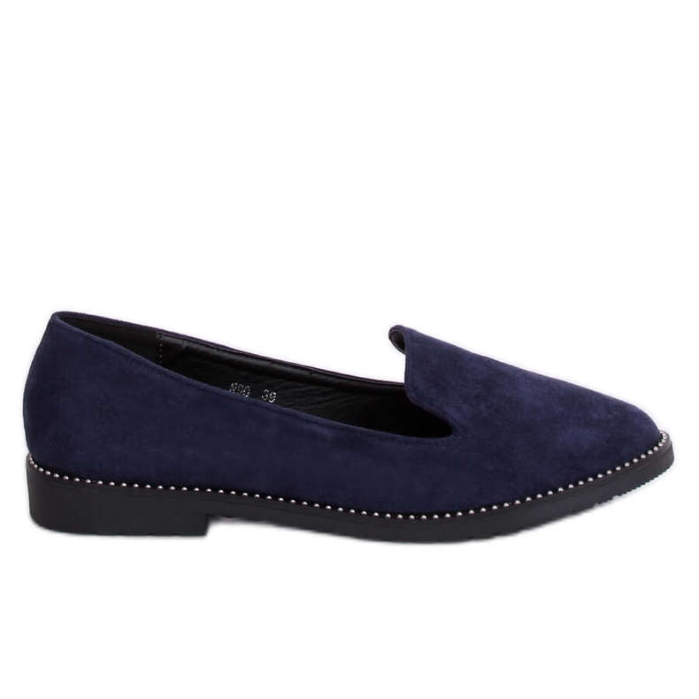 N90 Mocasini albastru bleumarin albastru marin